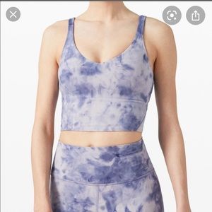 NWT align tank diamond dye iced iris peri purple
